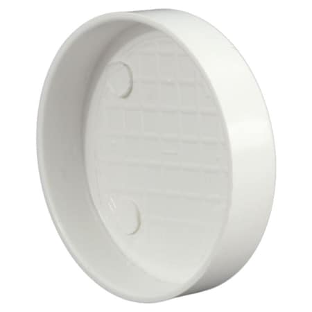 Pinpoint 1.5 in. Outside Diameter PVC Test Cap, White PI3262620